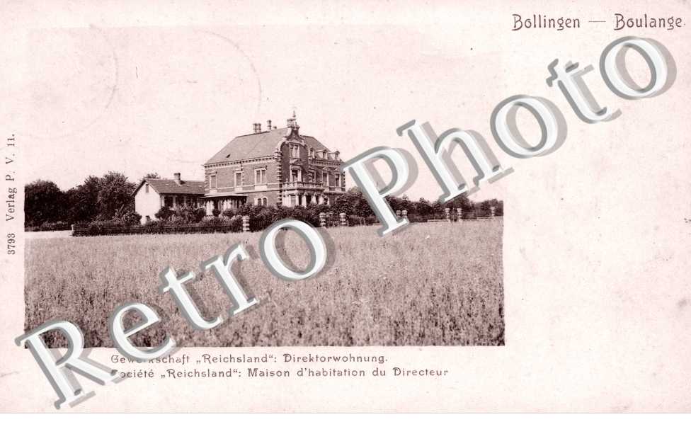 Societe Reichsland, Maison du Directeur