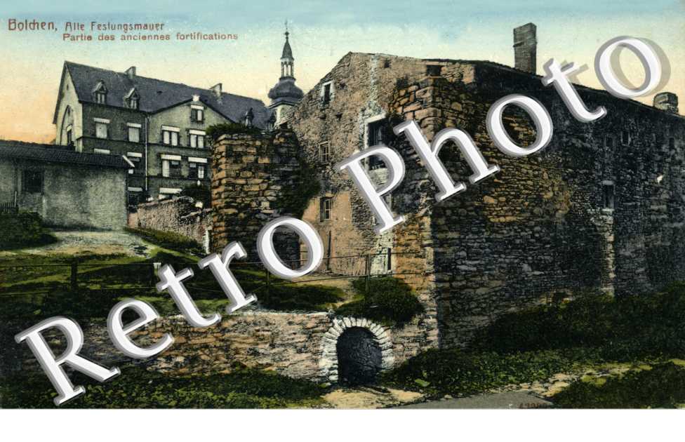 Bolchen Alte Festungsmauer Partie des anciennes fortifications
