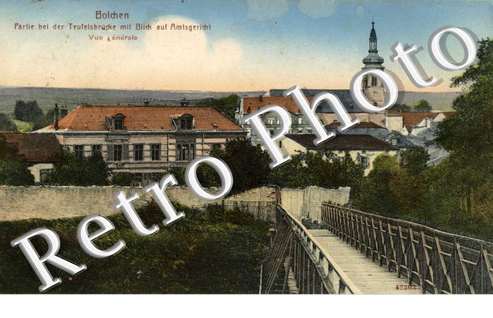 Partie bei der Teufelbrucke mit Blick auf Amtsgericht - vue generale