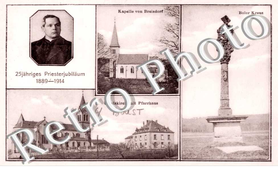 Boler Kreuz - Kapelle - Usselskirch mit Pfarrhaus - 25 jahriges Priesterjubilaum