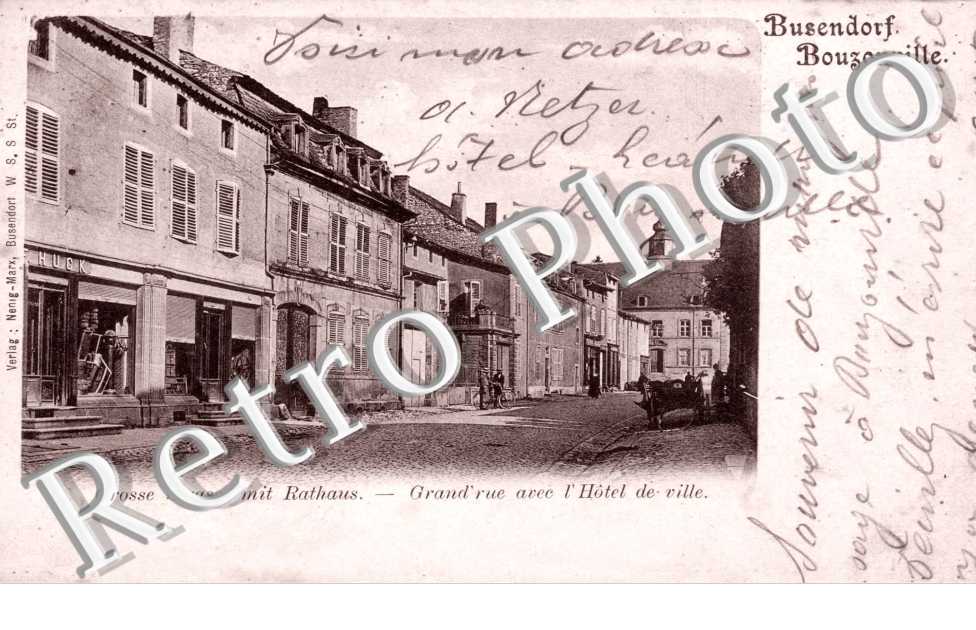 Grosse Strasse mit Rathaus