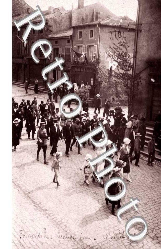 Grande rue 12 juillet 1919