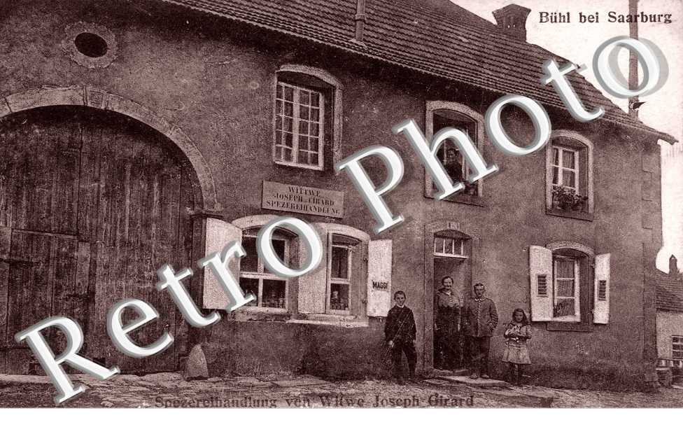 Spezereihandlung von Witwe Joseph Girard, Buhl bei Saarburg