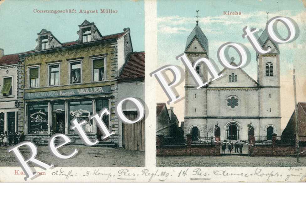 Kirche, Consumgeschaft August Muller