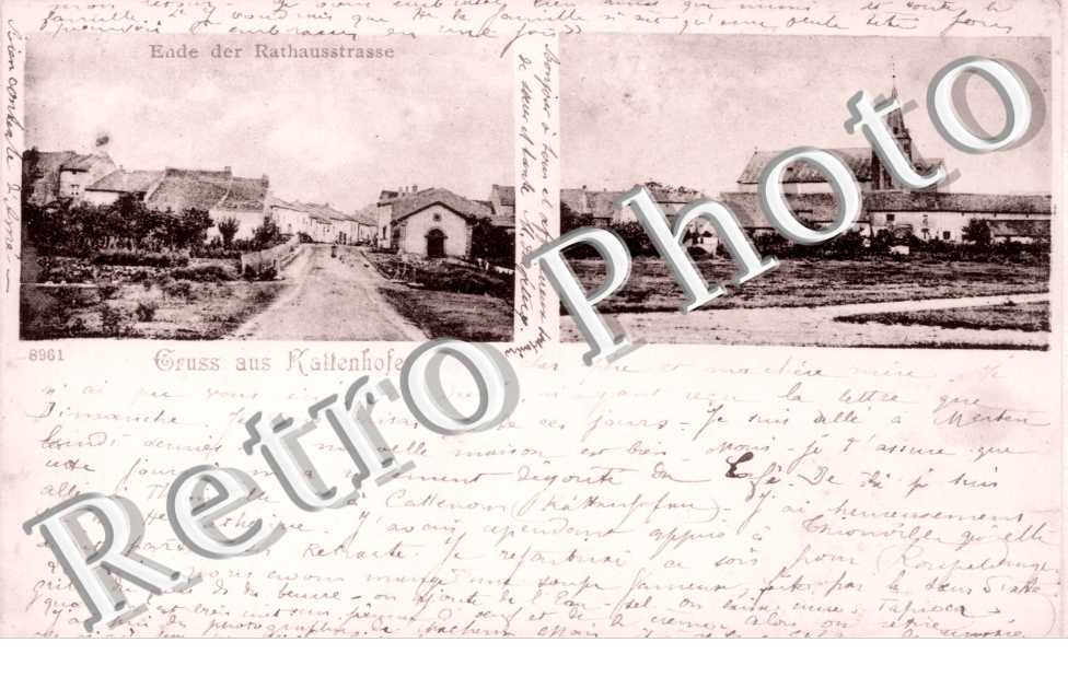 ende der Rathausstrasse - eglise