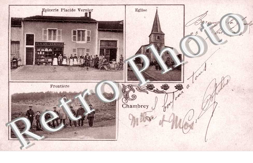 Epicerie Placide Vernier, Eglise, Frontiere