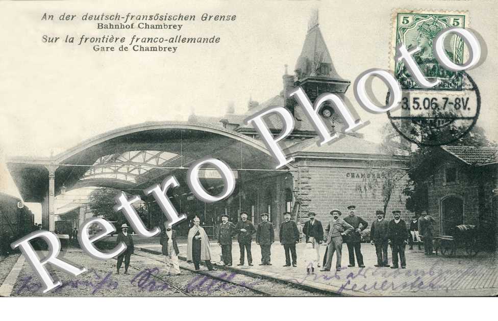 Gare de Chambrey, Bahnhof Chambrey