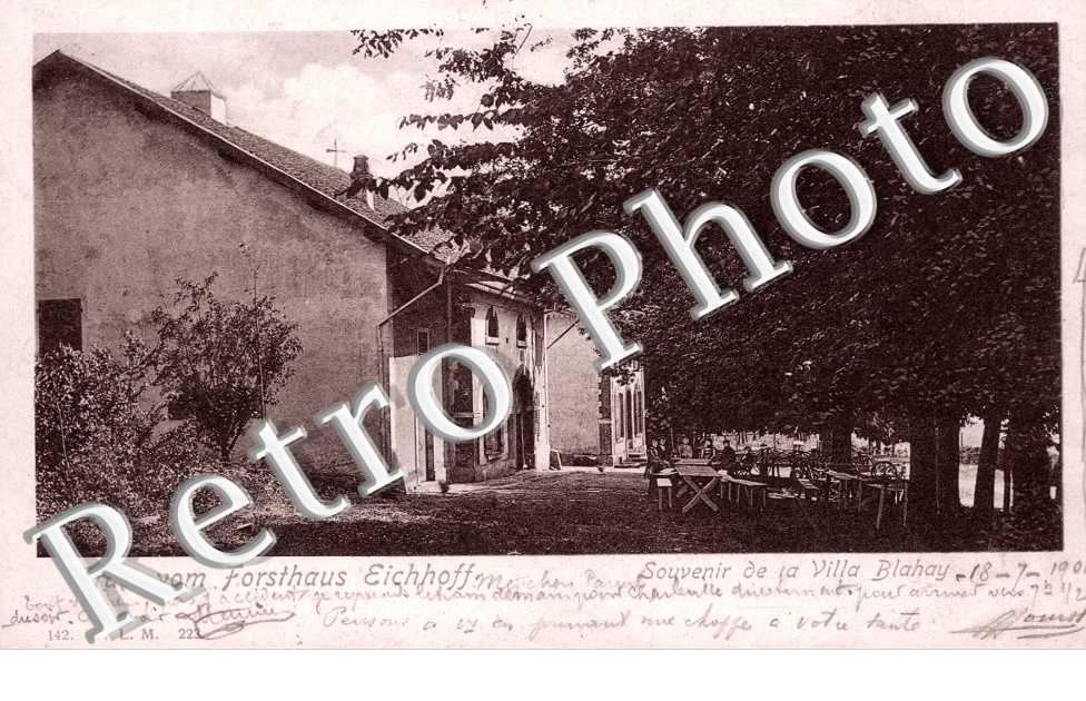 Souvenir de la Villa Blahay  Gruss vom Forsthaus Eichhoff