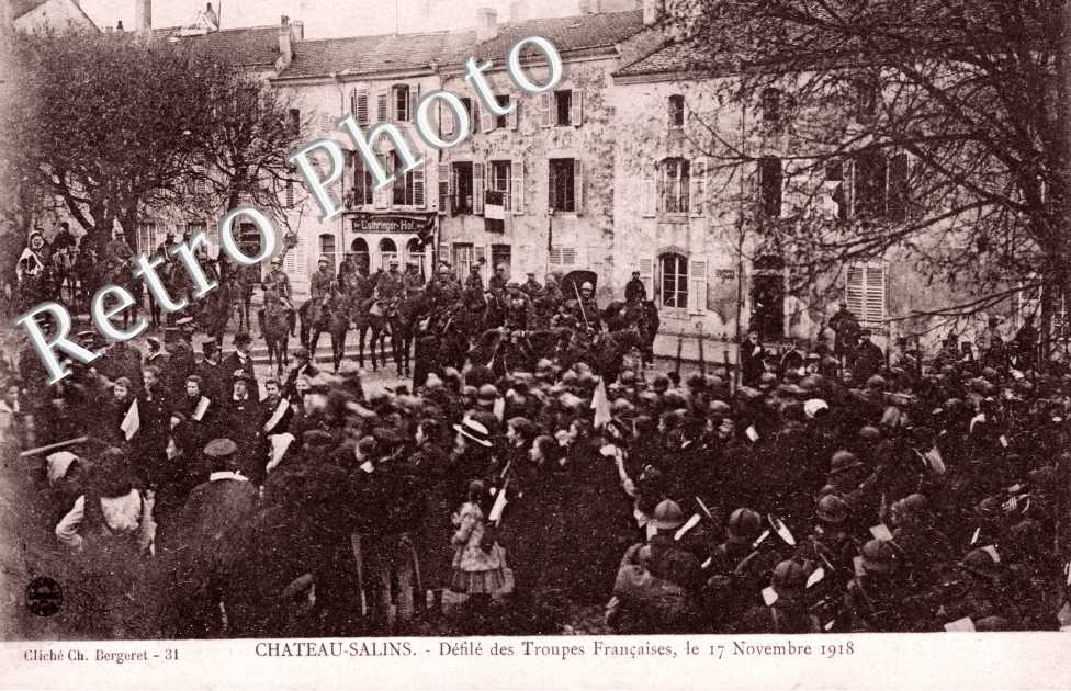 Defile des troupes francaises, 17 novembre 1918