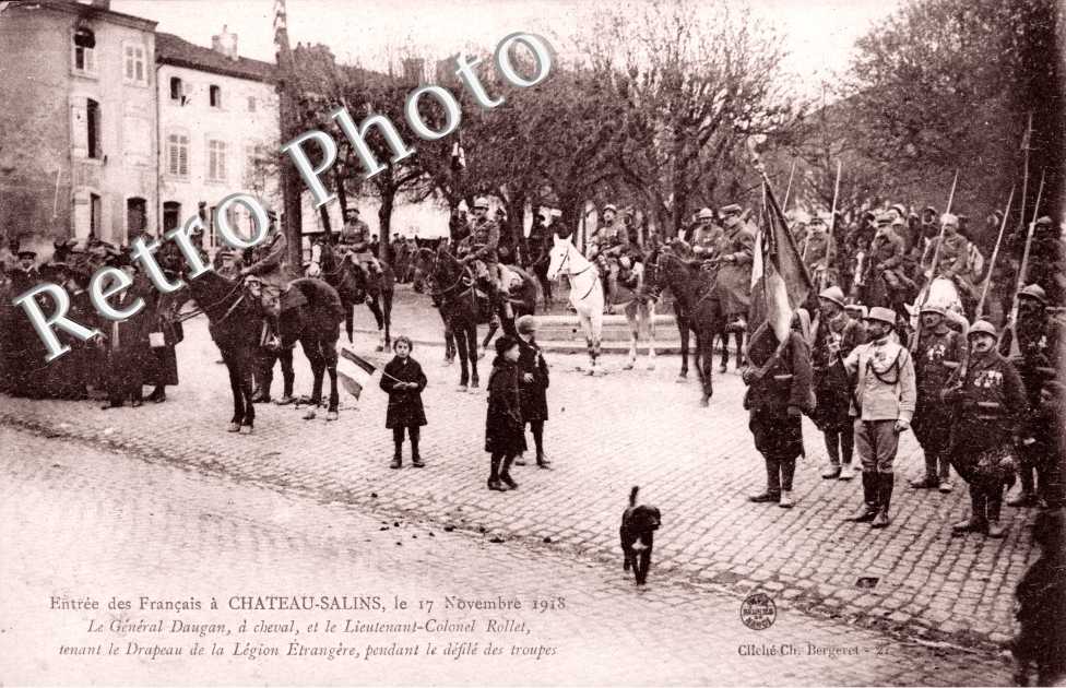 L&#039;entree des francais, Le General Daugan, 17 novembre 1918