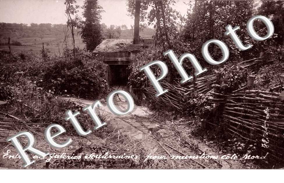 entree des Galeries souterraines pour munitions