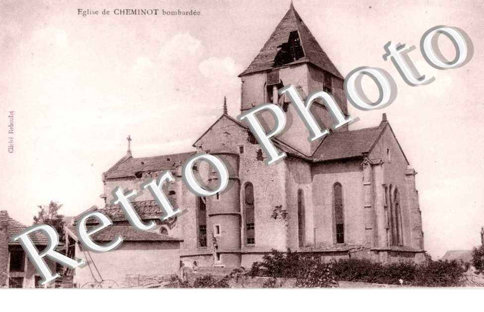 Eglise bombardee
