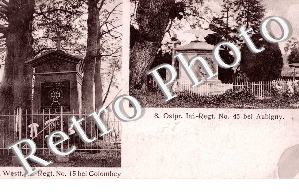 West-Infanterie Regiment bei Colombey, Ostpr. Infanterie Regiment bei Aubigny