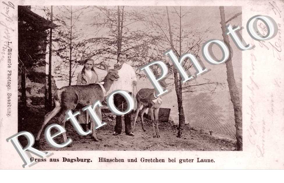 Hänschen und Gretchen bei guter Laune