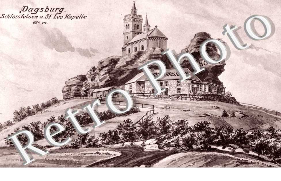 Schlossfelsen u. St. Leo Kapelle - Hôtel Christophe