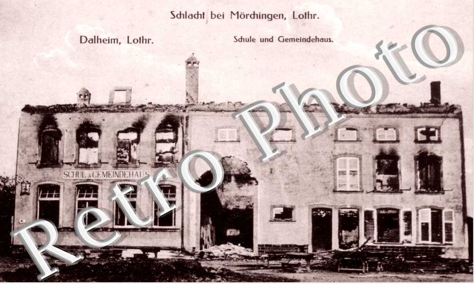 Dalheim ruines  ecole