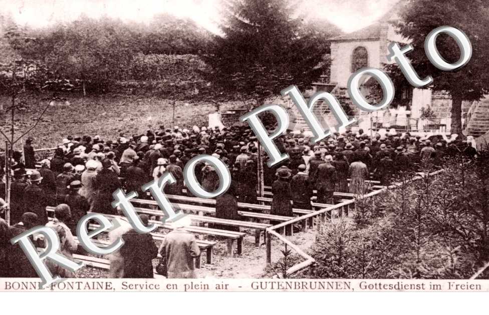 BONNE FONTAINE - Service en plein air
