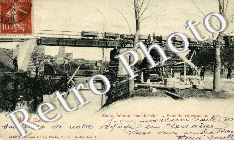 Sankt Johannesbachbrucke - pont du ruisseau St Jean