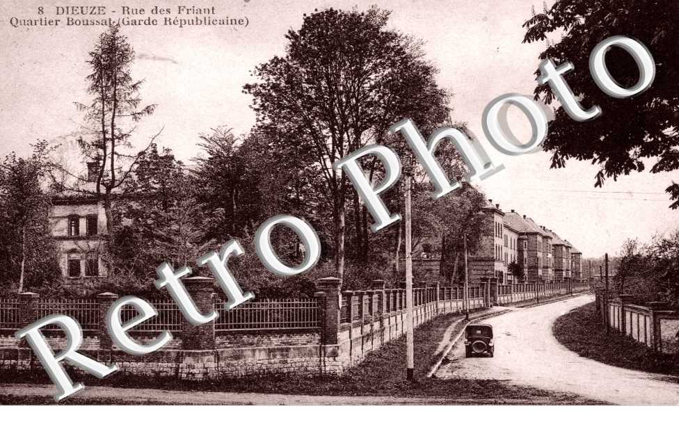 Rue des Friants, Quartier Boussat