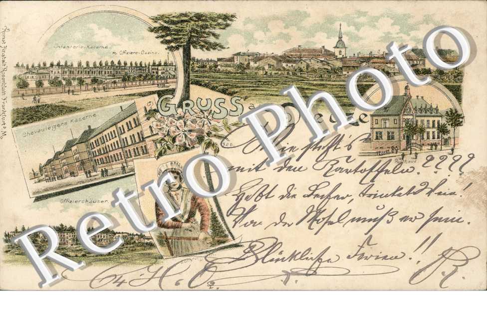 Offizierchauser, Posthaus, Infanterie Kaserne