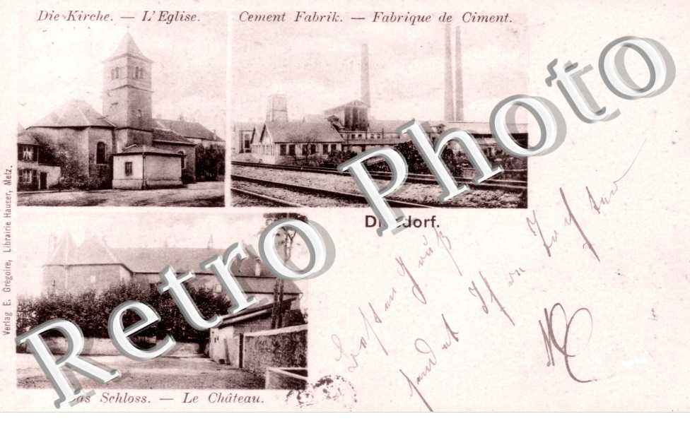 l&#039;Eglise - Fabrique de ciment - Chateau