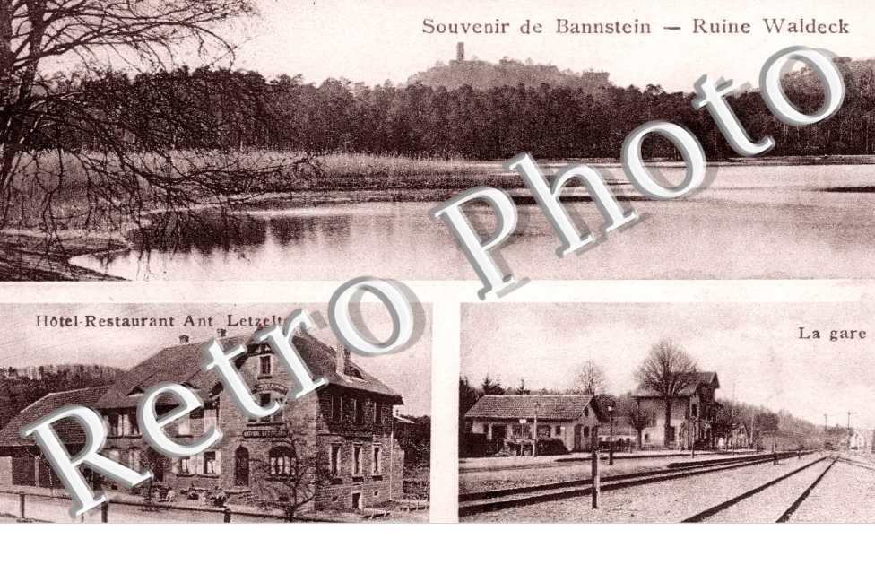 Ruine Waldeck, Hotel Restaurant Ant Letzelter, la gare
