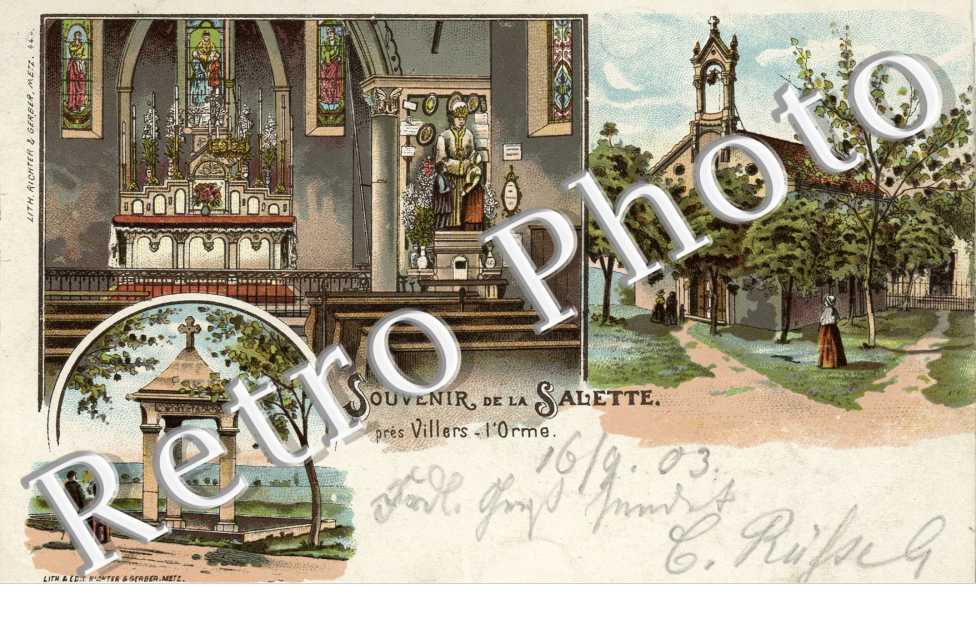 Carte multivues, la Chapelle