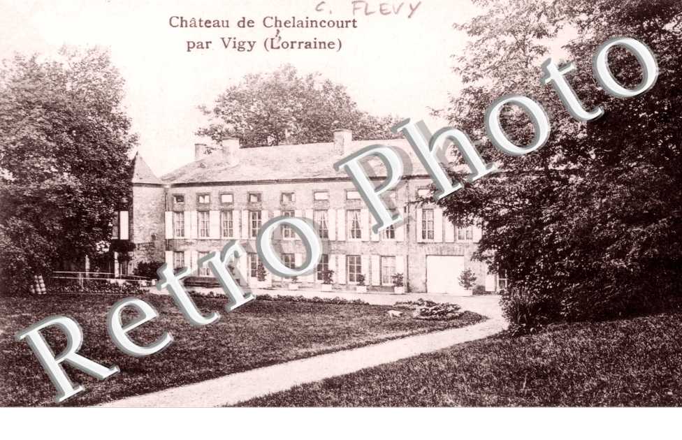 Chateau de Chelaincourt par Vigy