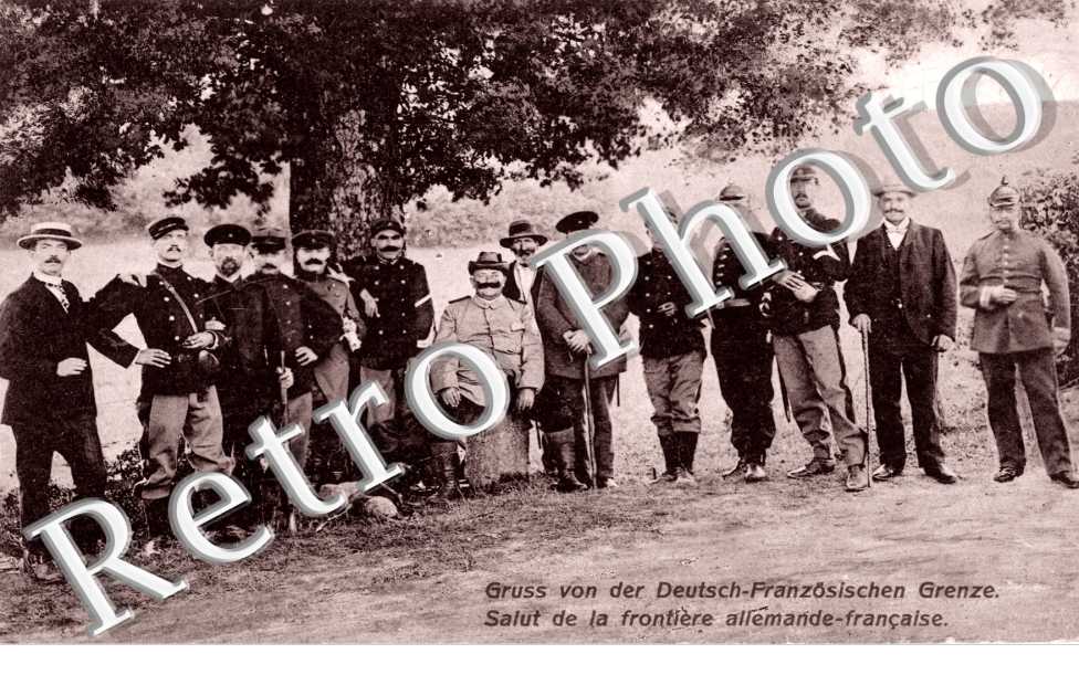 Frontiere allemande francaise