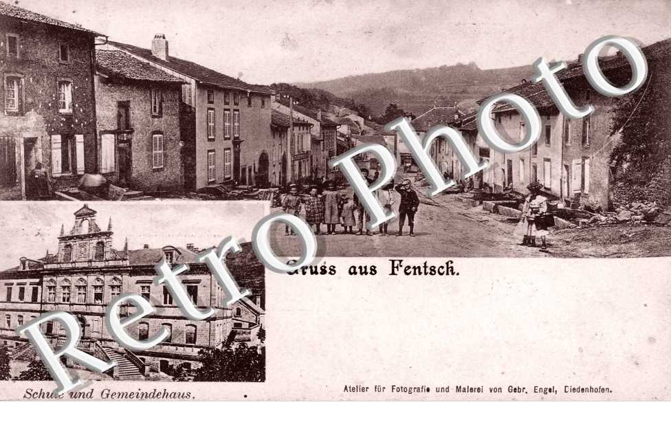 Gruss Aus Fentsch - Schule und Gemeindehaus