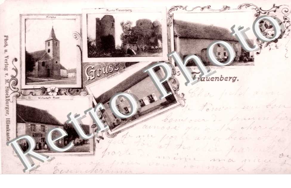 Kirche - Ruine - Wirtschaft Rupp. - Gasthaus Bock