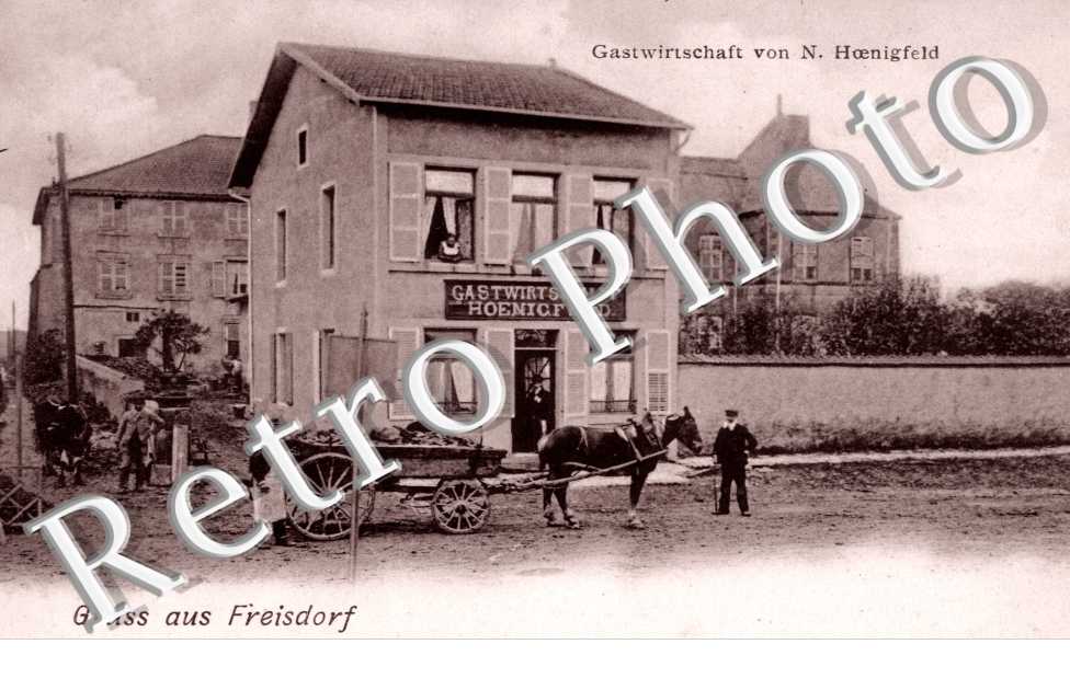 gruss aus Freisdorf - Gastwirtschaft von N. Hoenigfeld