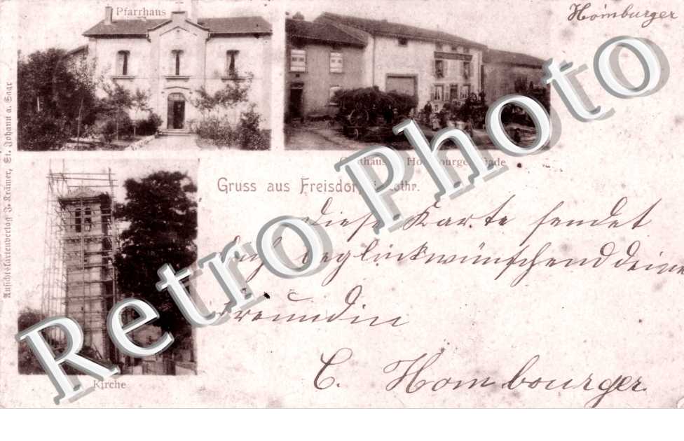 presbytere auberge v. Hombourger Gade  eglise