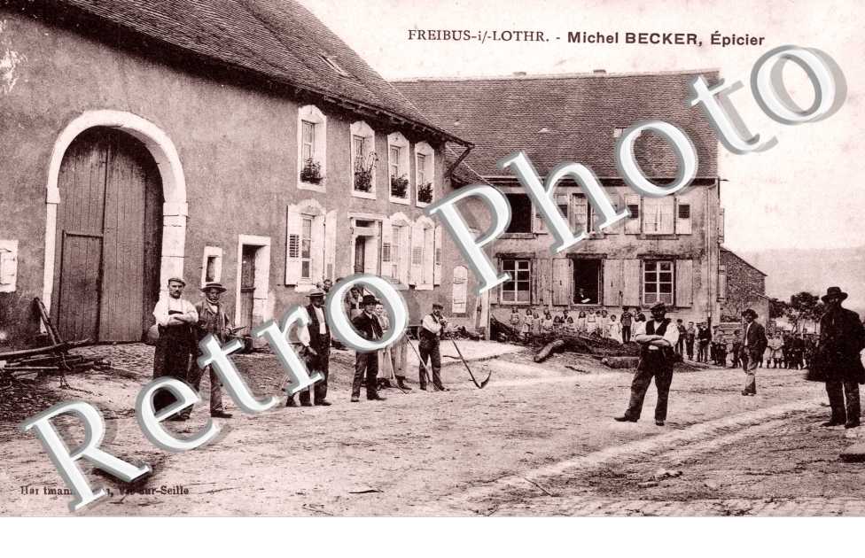 Michel Becker, Epicier