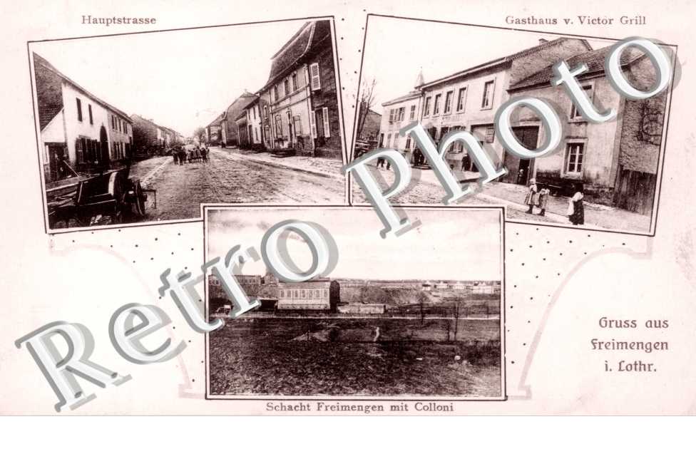 Gasthaus v. Victor Grill - Schacht Freimengen mit Colloni - Hauptstrasse