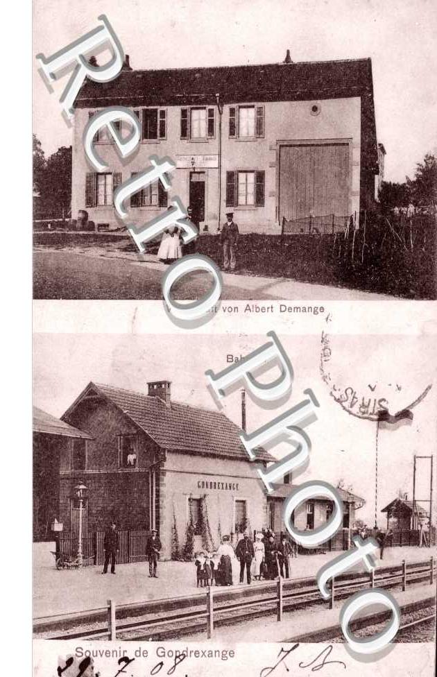 Wirtschaft von Albert Demange, Bahnhof