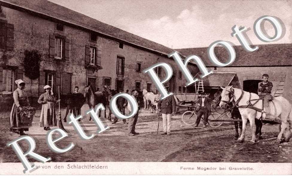 Ferme Mogador - Gruss von den Schlachtfeldern