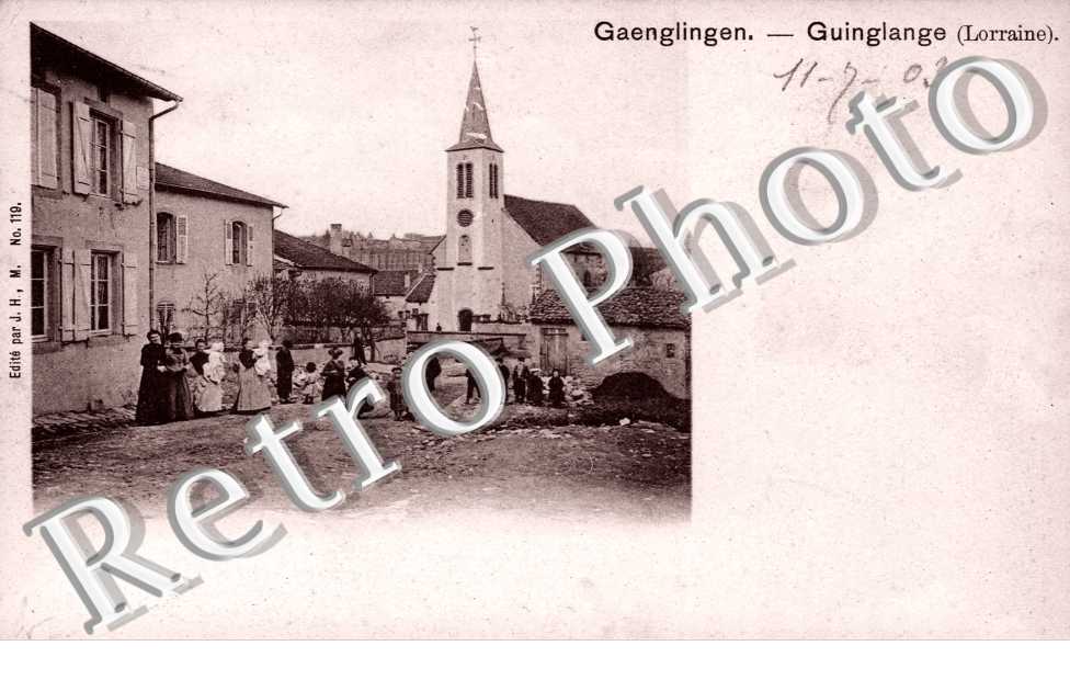 rue vers eglise