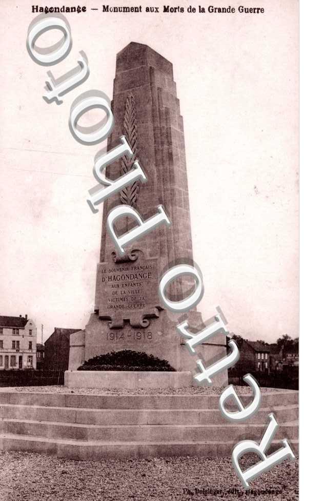 Monument aux morts de la grande guerre