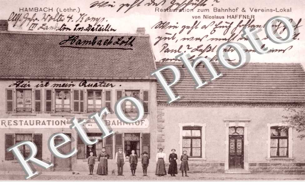 Restauration zum Bahnhof & Vereins-Lokal von Nicolaus Haffner