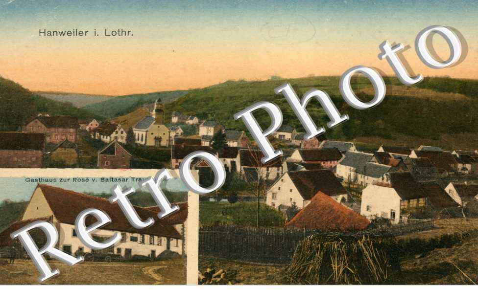 Gasthaus zur Rose von Baltasar Trautmann, Totalansicht