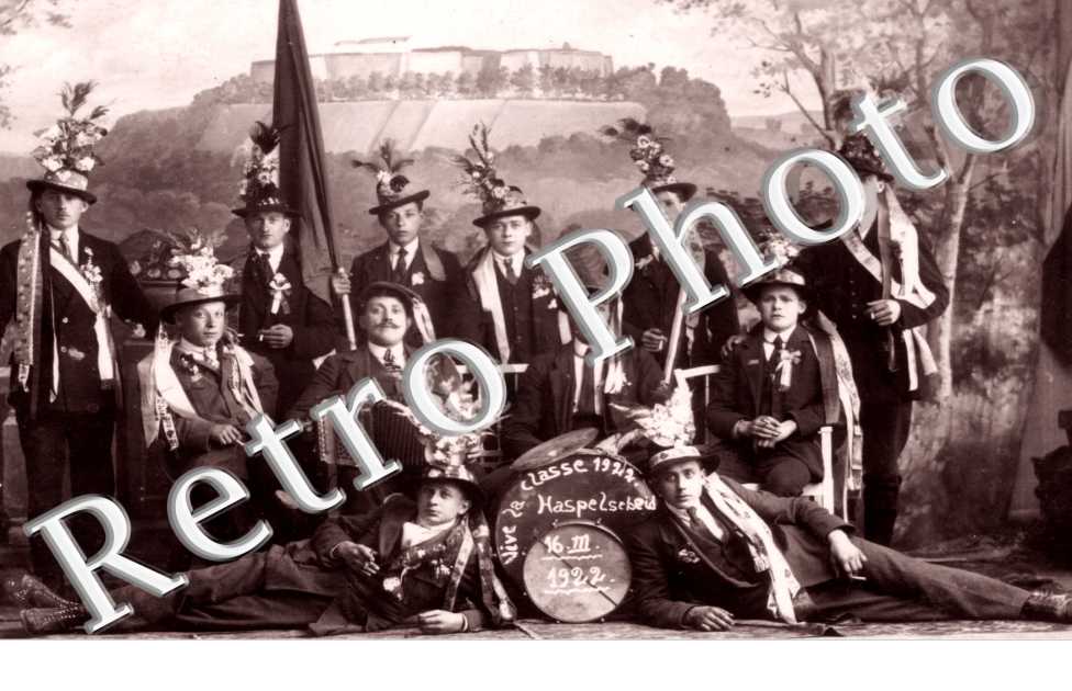 Groupe de musique - classe 1922 - 16. III. 1922