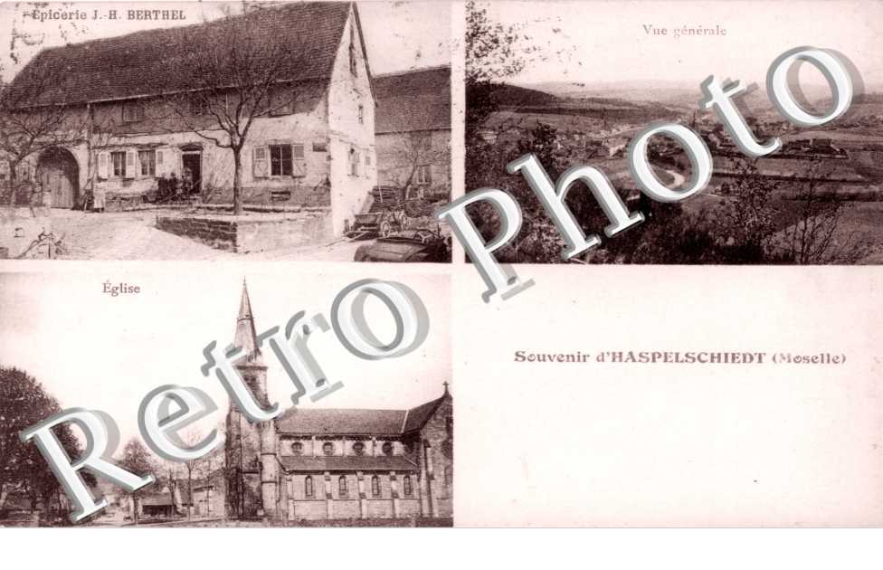 Epicerie Berthel - vue generale - Eglise