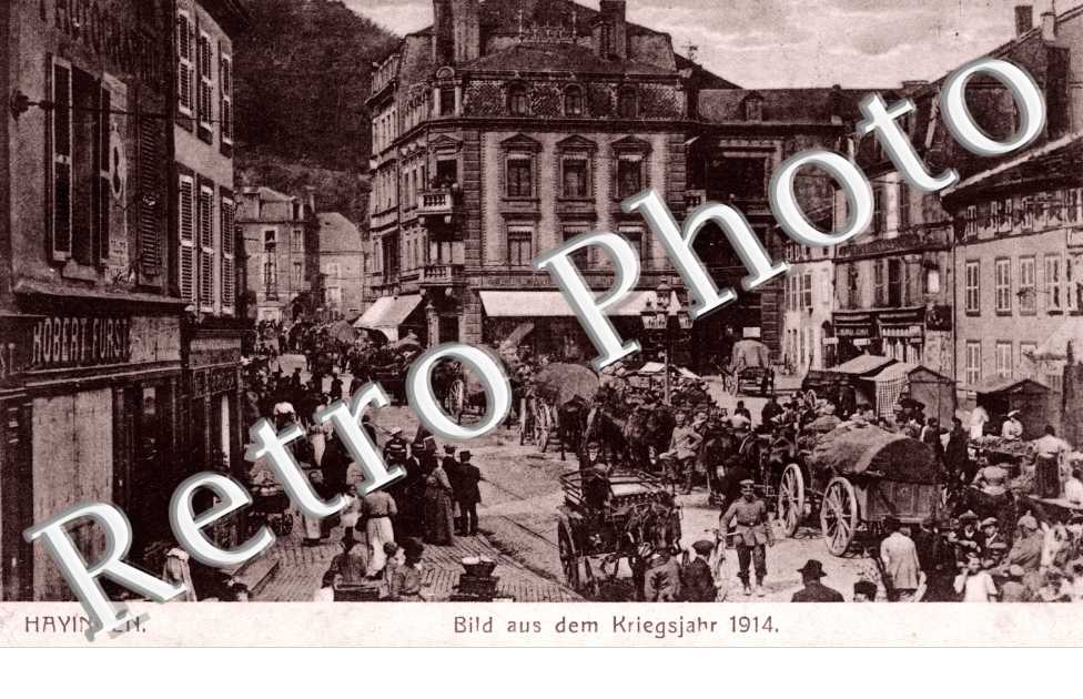 Bild aus dem Kriegsjahr 1914