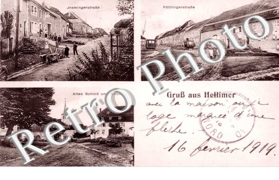 Jnsmingerstrasse - Puttlingerstrasse - Altes Schloss und Kirche