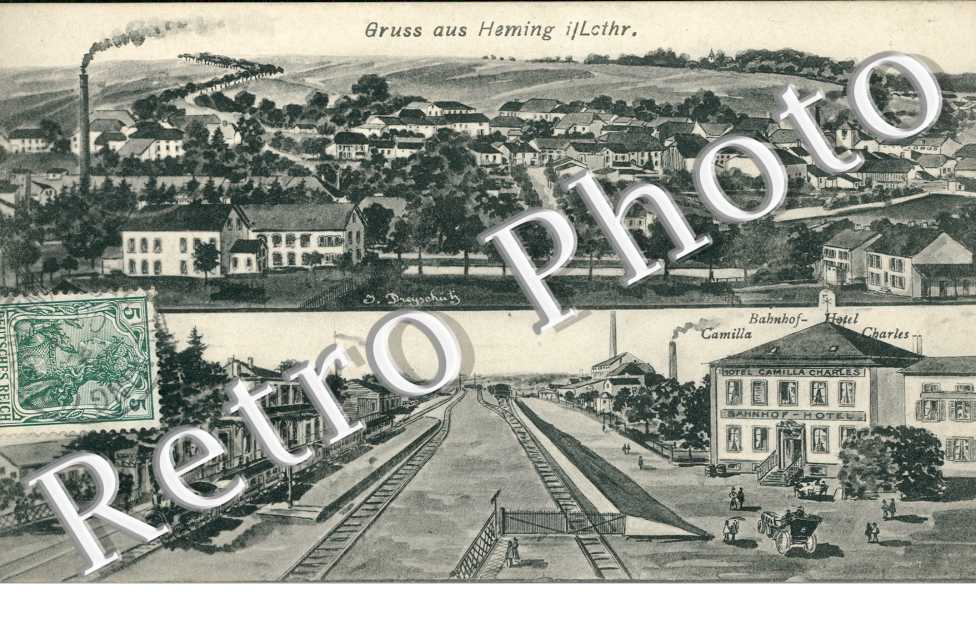 Une Usine et le Chemin de Fer