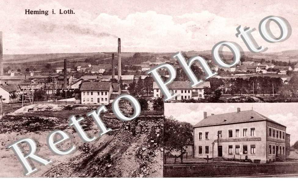 Une Usine et le Chemin de Fer