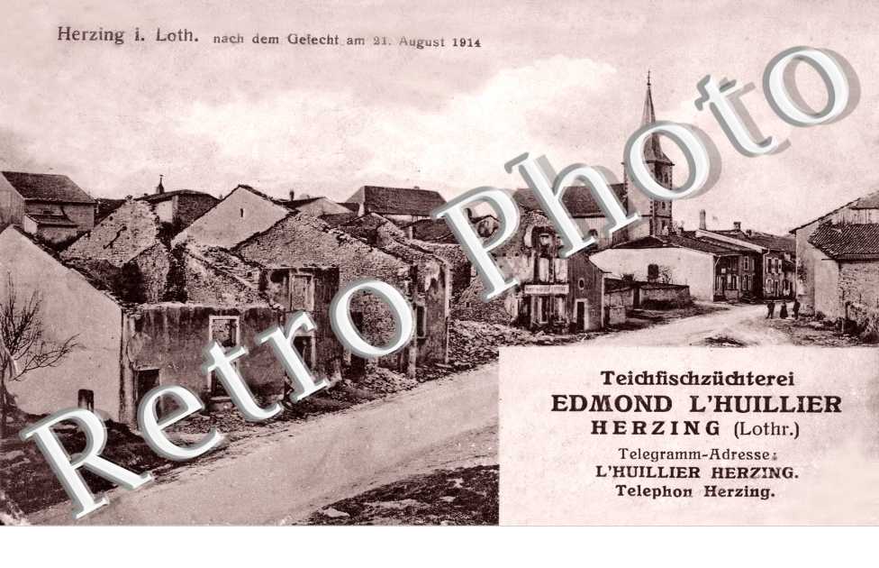 Une Rue et des Maisons en ruines
