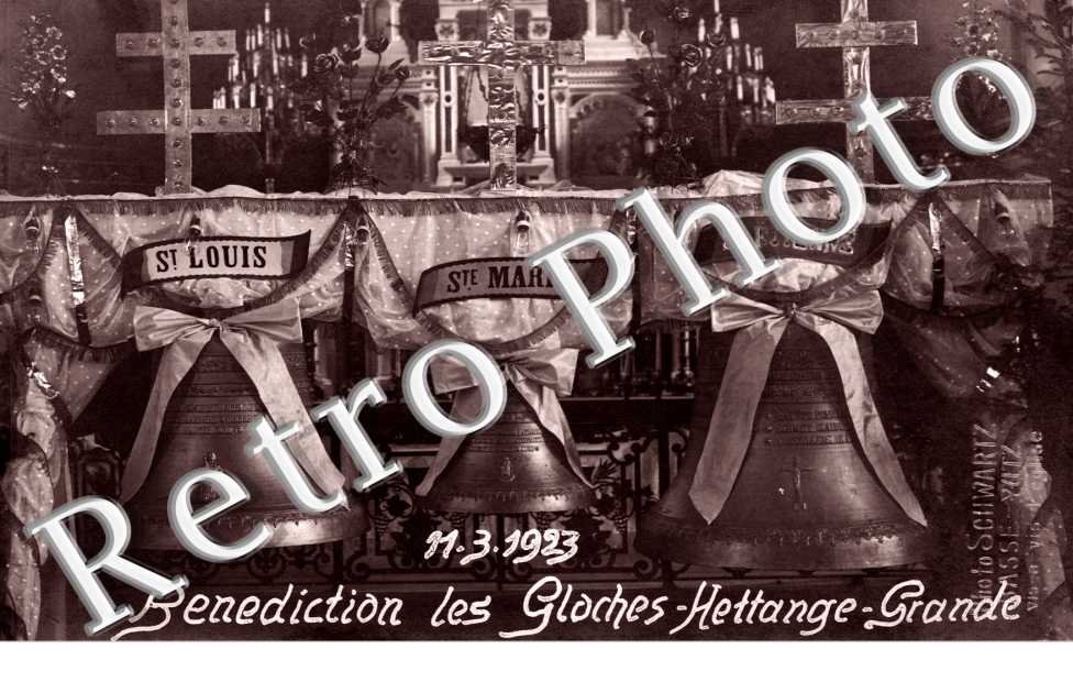 Benediction des cloches 11 mars 1923 Saint-Louis Sainte-Marie Saint-Etienne