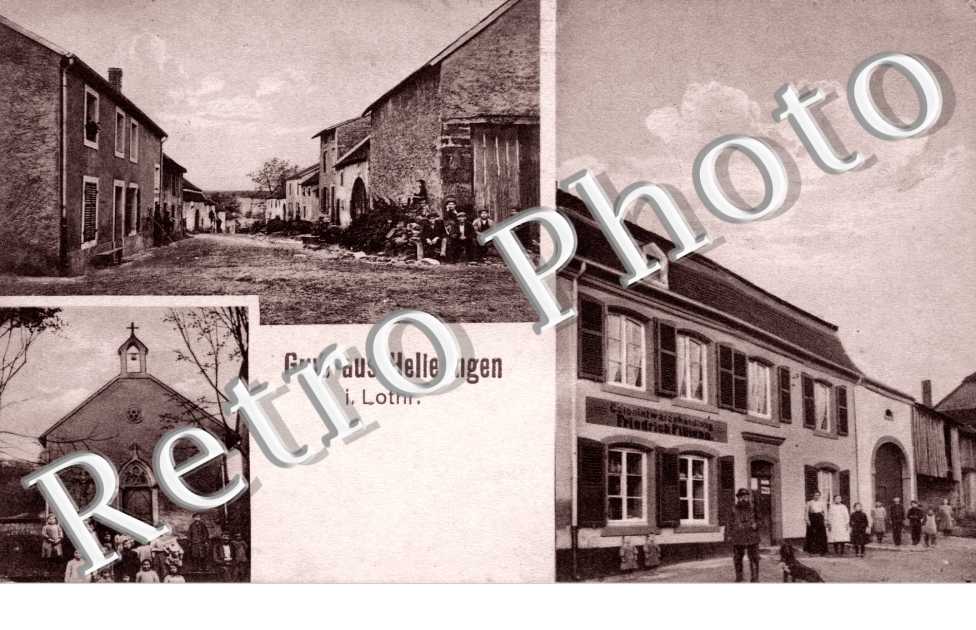 Gruss aus Helleringen i. Lothr.
